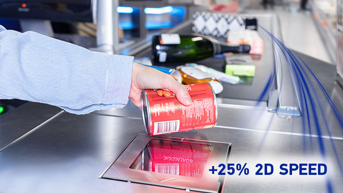 Consistent high throughput for busy checkout lanes